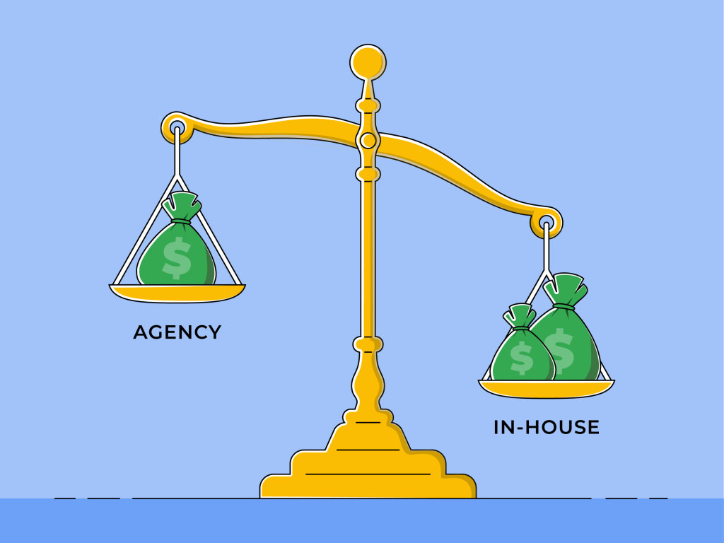 Digital marketing agency vs. in-house: what's best for your firm?